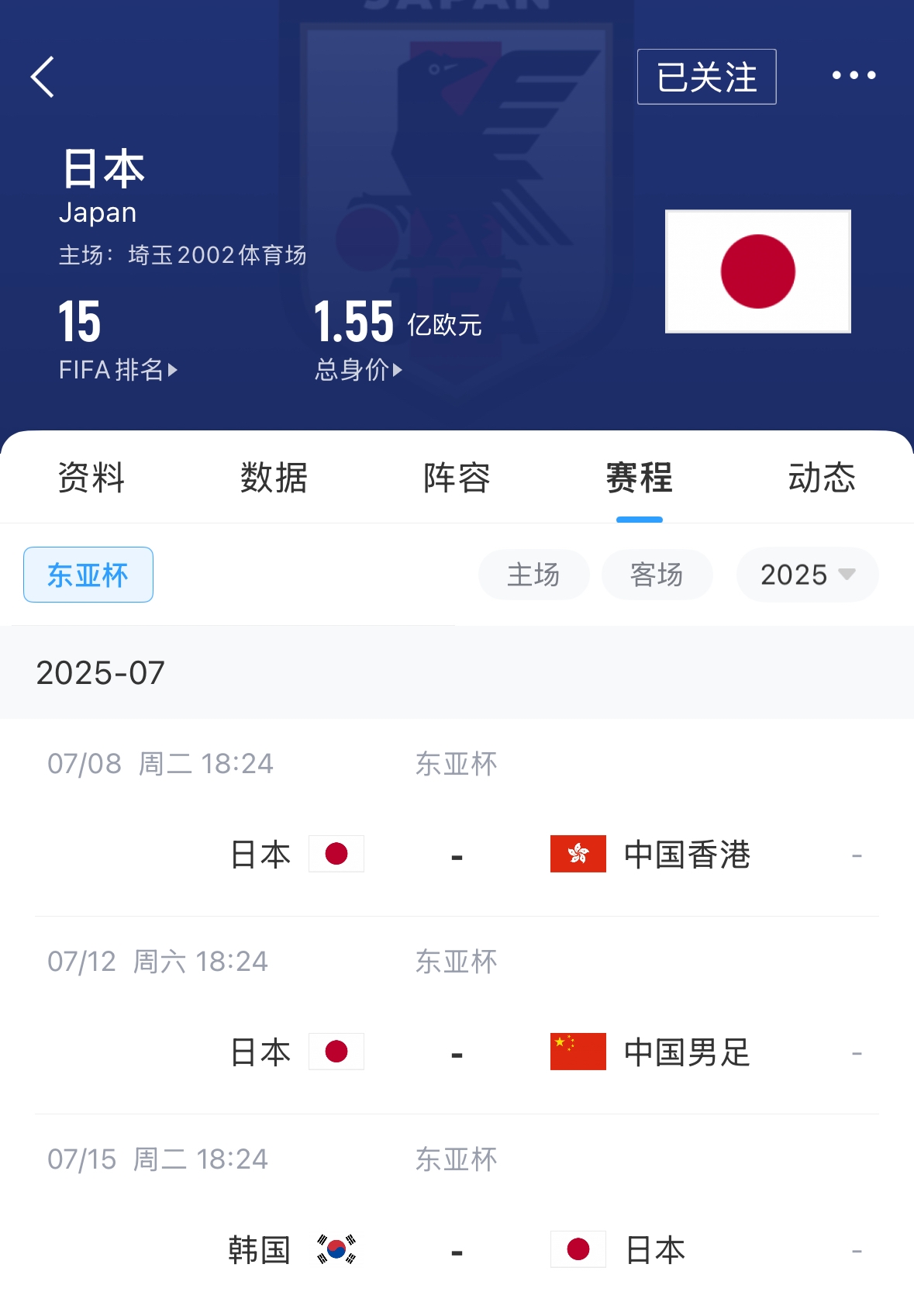 多少球隊？日本東亞杯列表：沒有前往歐洲的球員！長門Yuto領(lǐng)先 首次被選中12人